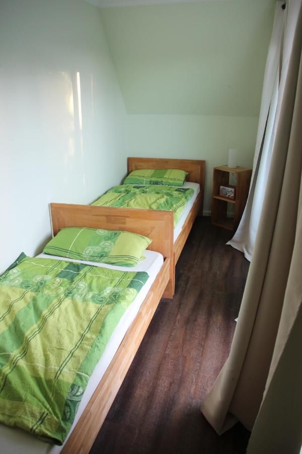Ferienwohnung Seestern ビューズム エクステリア 写真
