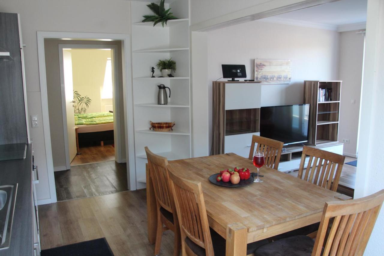 Ferienwohnung Seestern ビューズム エクステリア 写真